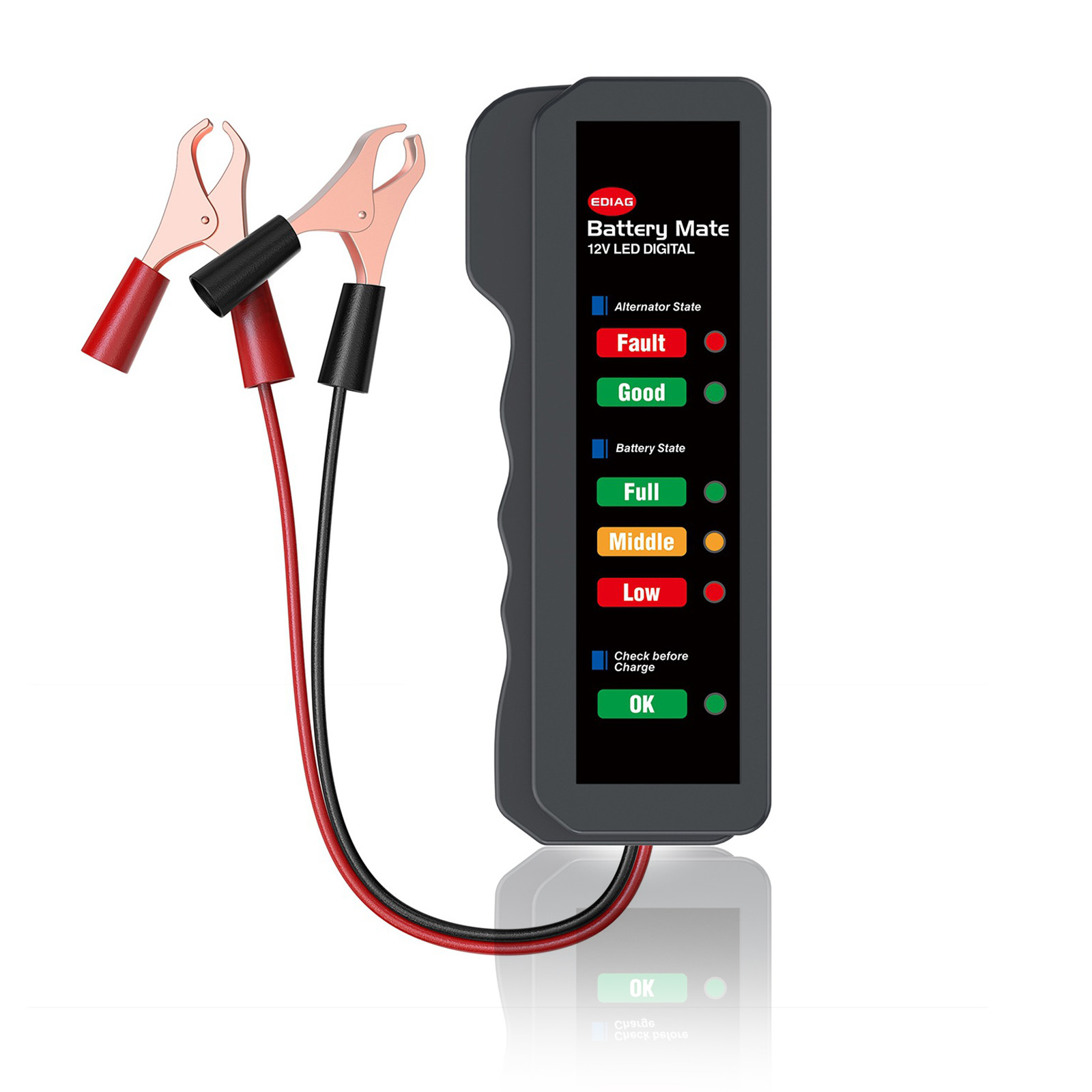 Alternator Tester Digital Diagnostic Tool - Mini 12 V Auto Batterij Tester