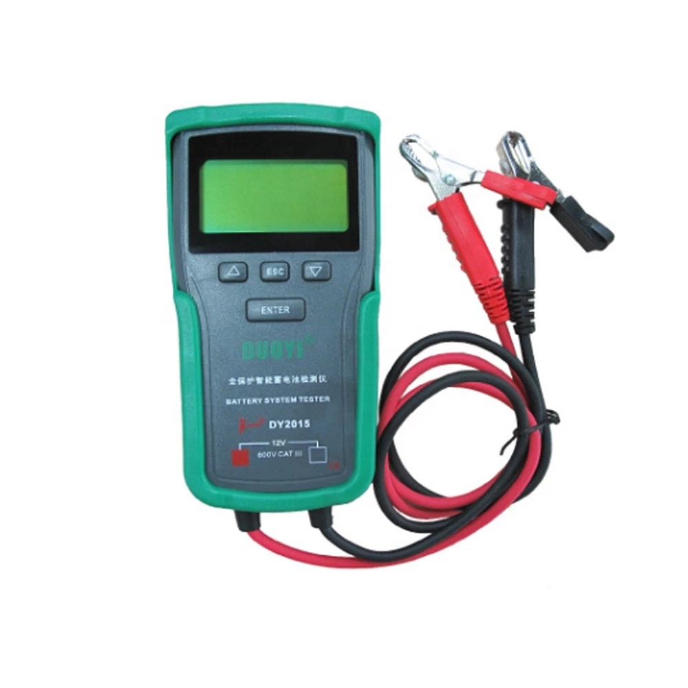 Car Battery Load Tester Digital Cranking - DY2015 12V Auto Batterij Systeem Tester