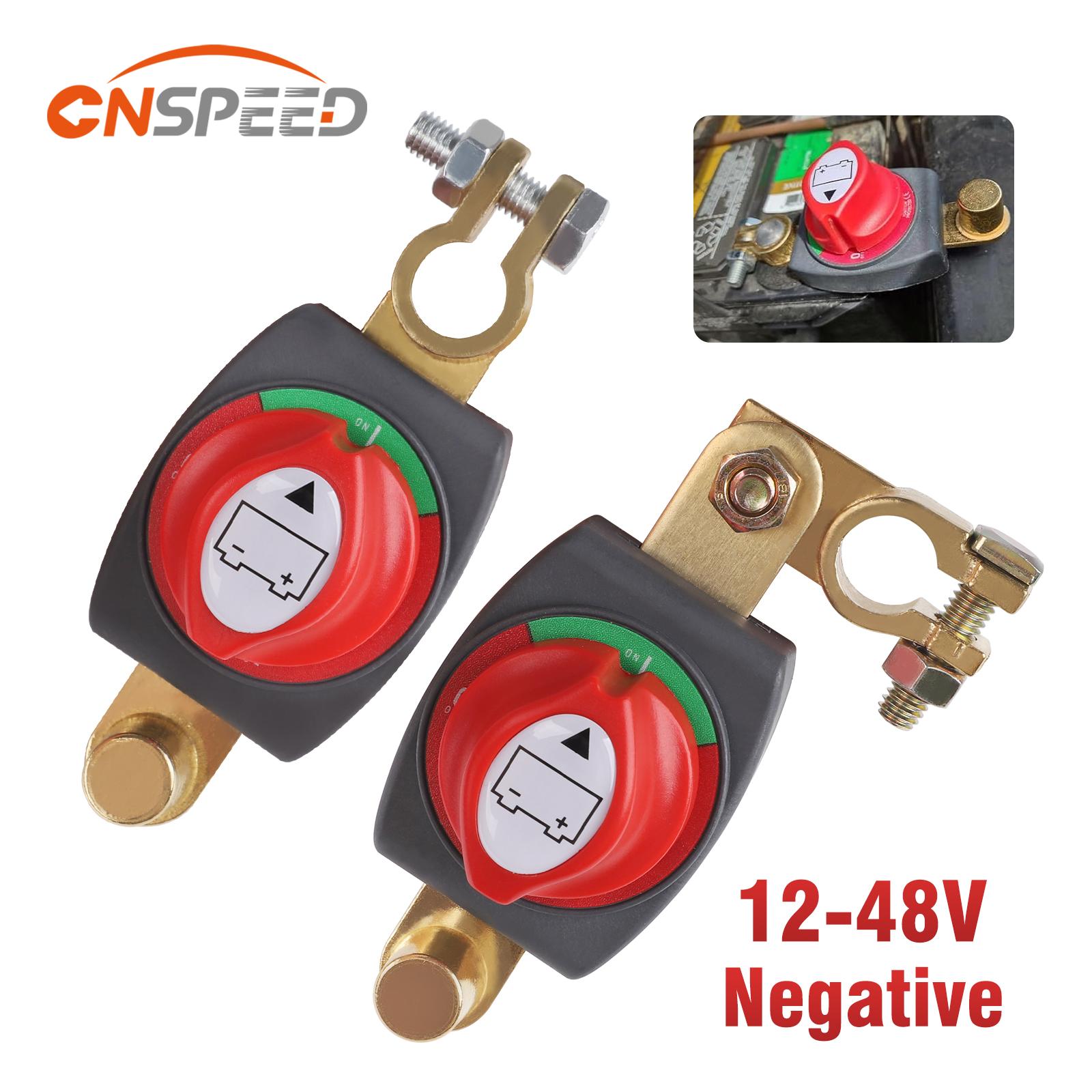 Battery Disconnect Switch Master Cut Off - CNSPEED 12 V-48 V Top Post