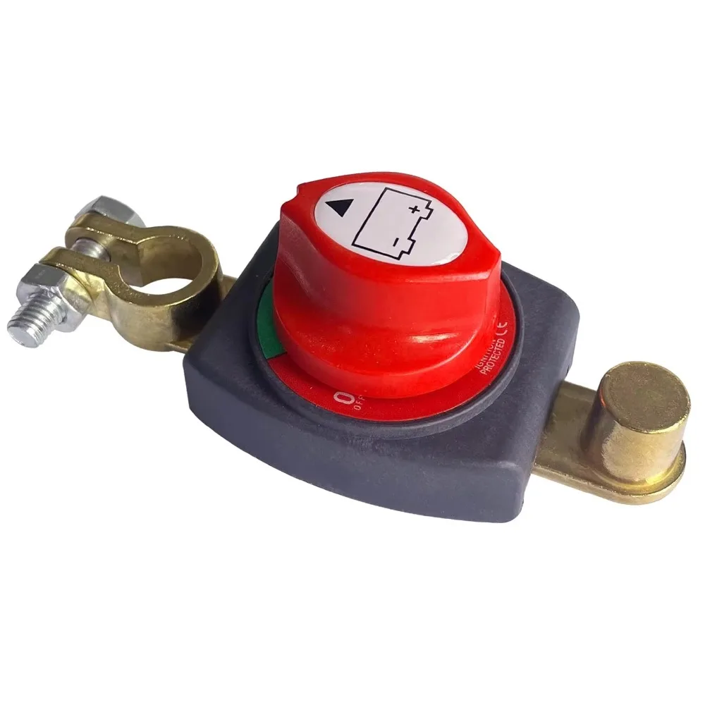 Battery Disconnect Switch Master Cut Off - 12-48V Batterij-ontkoppelingschakelaar Negatieve Aan/Uit Batterij-Isolator Stroomonderbreker