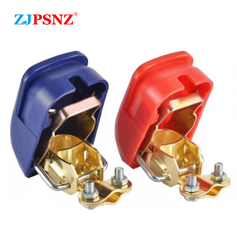 Battery Terminal Clamps Quick Release Brass - Universele 1 Paar 12V Snelkoppeling Accu