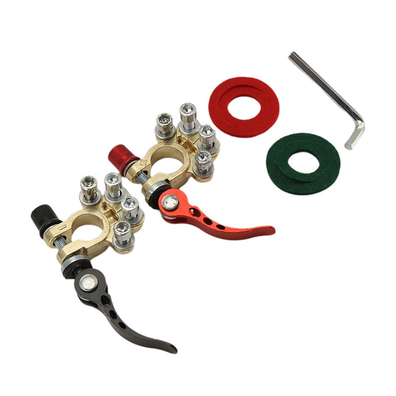 Battery Terminal Clamps Quick Release Brass - N26R-12V 24V Auto Batterij Terminals Klemmen