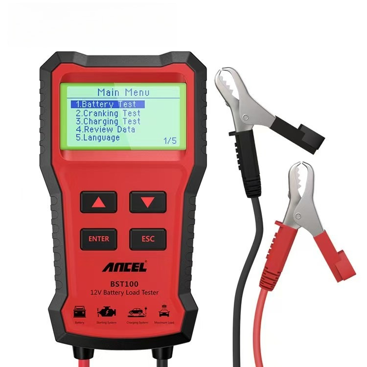 Car Battery Load Tester Digital Cranking - HOT ANCEL BST100 Autoaccu Tester 12V