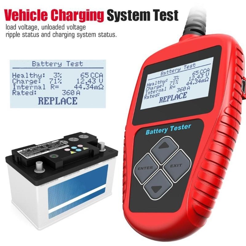 Alternator Tester Digital Diagnostic Tool - 462A Motorcycle-Fault Detector Batterij Digitale Tester