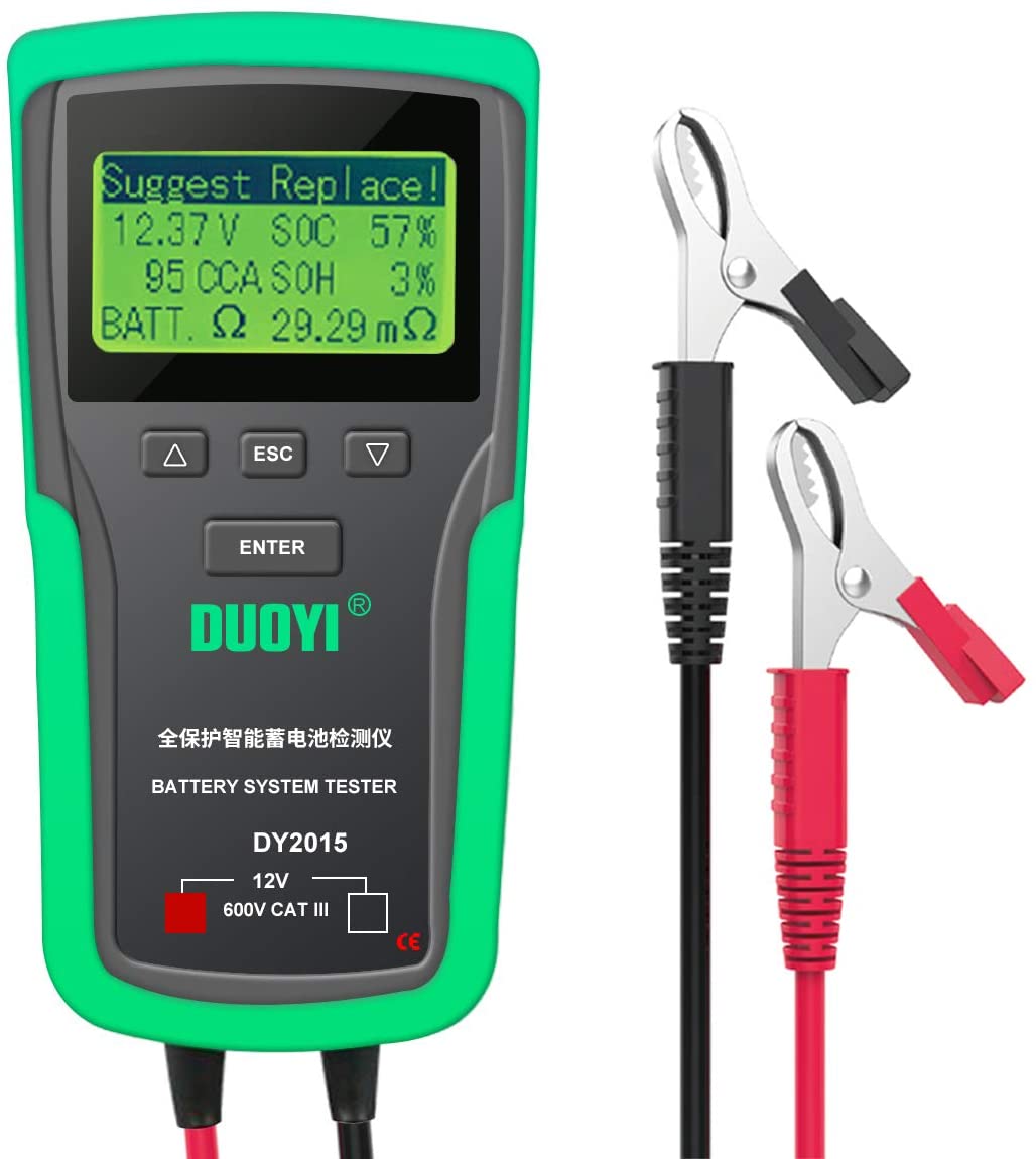 Car Battery Load Tester Digital Cranking - DUOYI DY2015 12V Auto Batterij Systeem