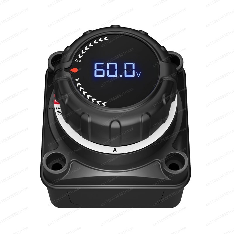 Battery Disconnect Switch Master Cut Off - Aankomst Upgrade Accu-ontkoppelschakelaar met Voltmeter voor
