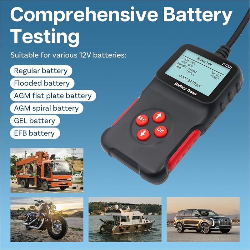 AA94 – Autobatterijtester 12V, - Alternator Tester Digital Diagnostic Tool recensie en prijs