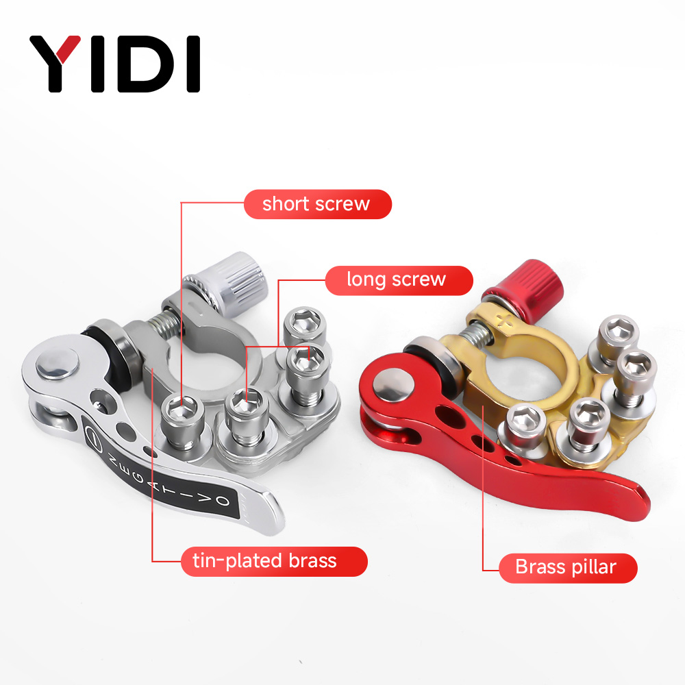2PCS Auto-accuconnector, snelk - Battery Terminal Clamps Quick Release Brass recensie en prijs