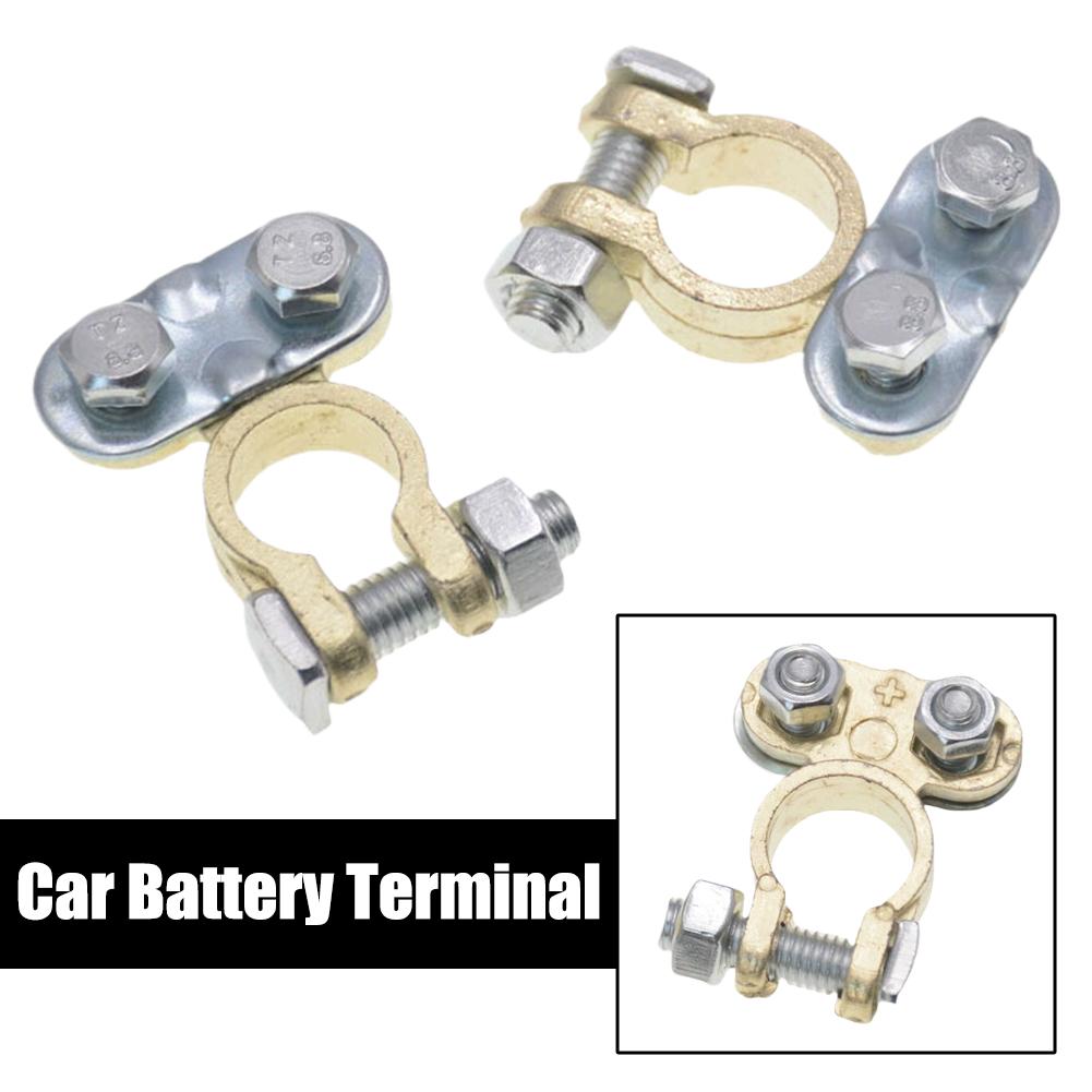 1 paar accuklemmen, verbinding - Battery Terminal Clamps Quick Release Brass recensie en prijs