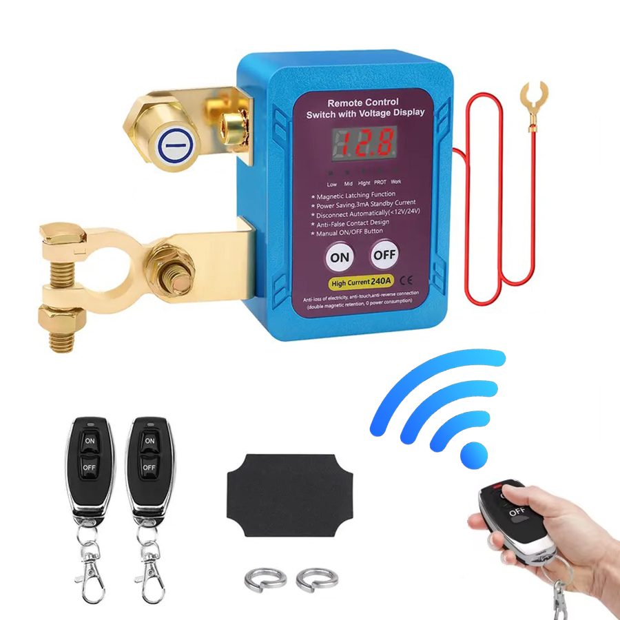 12V 240A Automatische Accu-ont - Battery Disconnect Switch Master Cut Off recensie en prijs