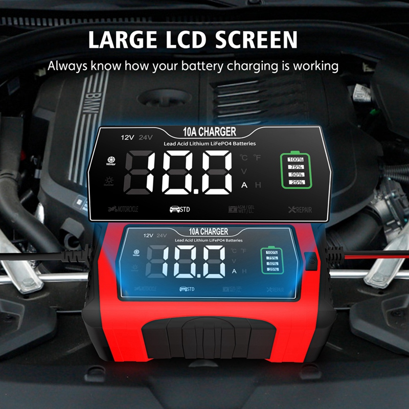 10A Automatisch opladen voor l - Lifepo4 Battery Charger Smart Automatic recensie en prijs