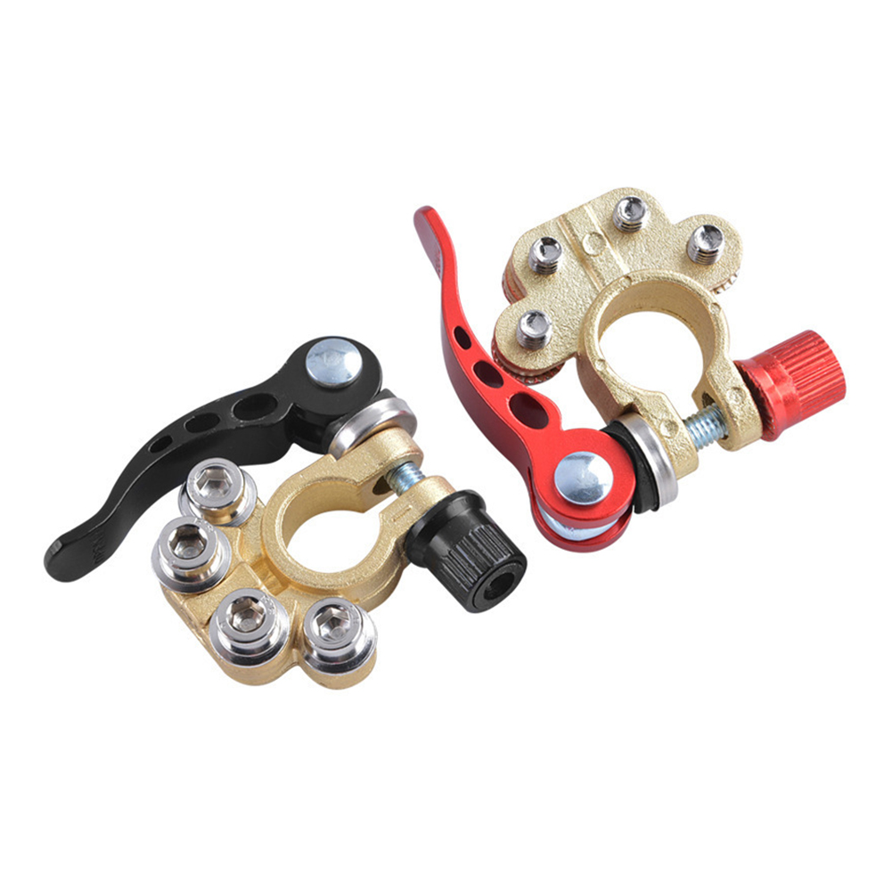 12V kabelklem voor positieve e - Battery Terminal Clamps Quick Release Brass recensie en prijs