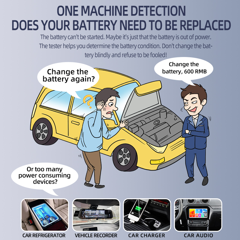 Digitale Automatische Auto Bat - Car Battery Load Tester Digital Cranking recensie en prijs