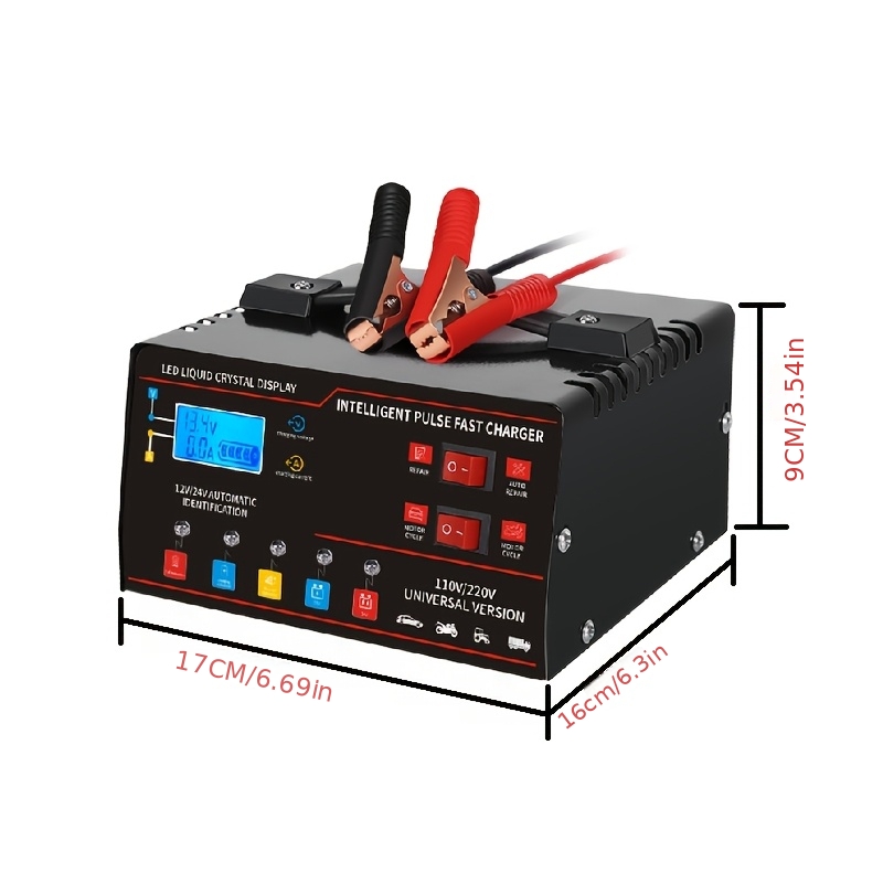 3-in-1 12V 24V universele krac - Lead Acid Battery Pulse Repair Desulfator recensie en prijs