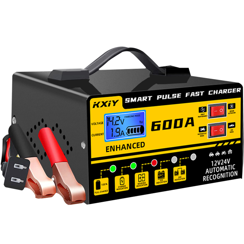 12V/24V auto-acculader, 20A/60 - Smart Car Battery Charger 12V 24V 20A recensie en prijs