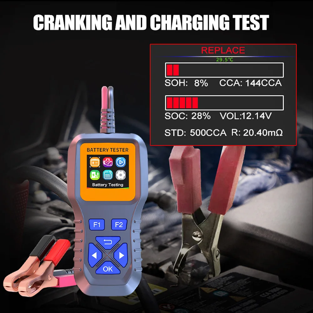 Auto-accutester 12V digitale a - Alternator Tester Digital Diagnostic Tool recensie en prijs