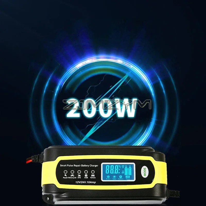 200W auto-acculader, 12V 24V a - Car Battery Trickle Charger Maintainer 5A recensie en prijs