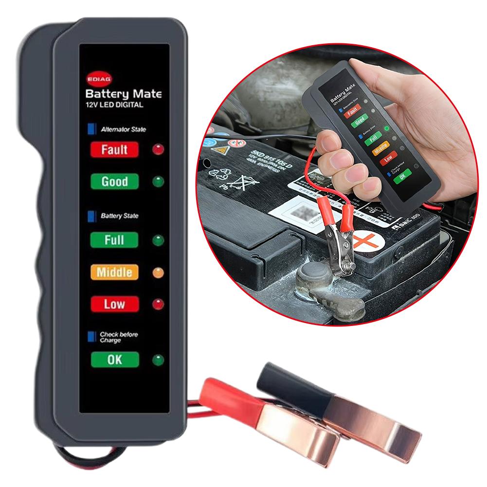 12V Digitale Dynamo Tester 6 L - Alternator Tester Digital Diagnostic Tool recensie en prijs