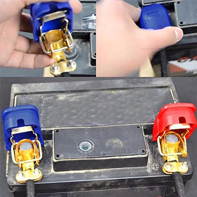 Universele 1 Paar 12V Snelkopp - Battery Terminal Clamps Quick Release Brass recensie en prijs