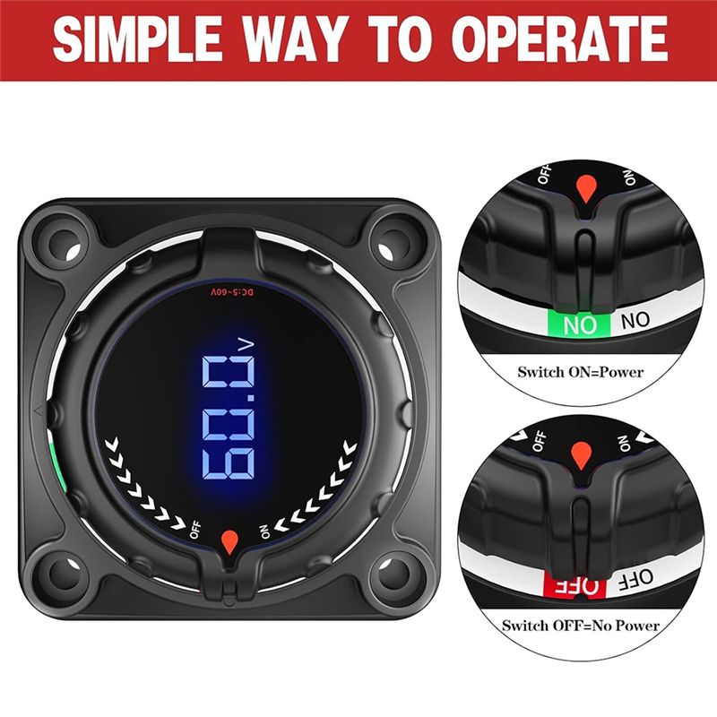 AB98-Upgrade Batterij-ontkoppe - Battery Disconnect Switch Master Cut Off recensie en prijs
