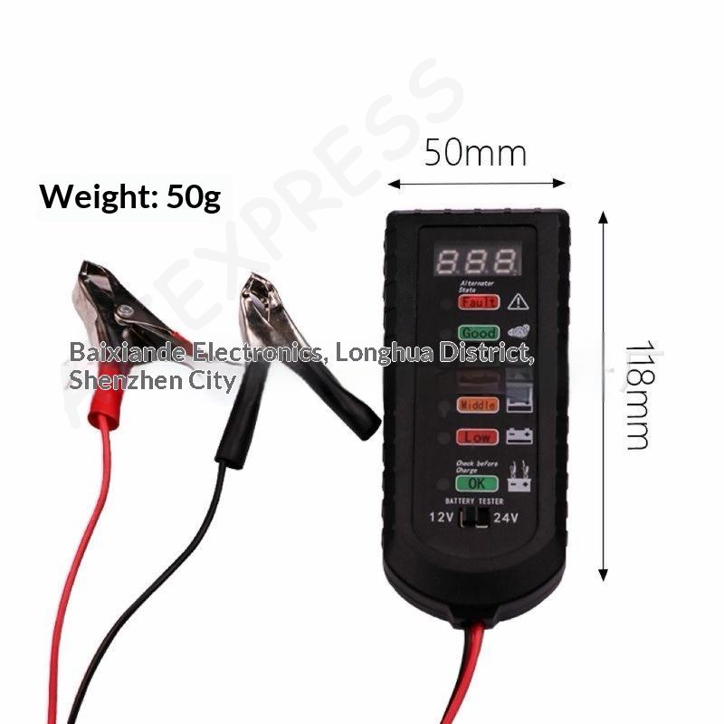 [G]Mini 12V auto-accutester, d - Alternator Tester Digital Diagnostic Tool recensie en prijs