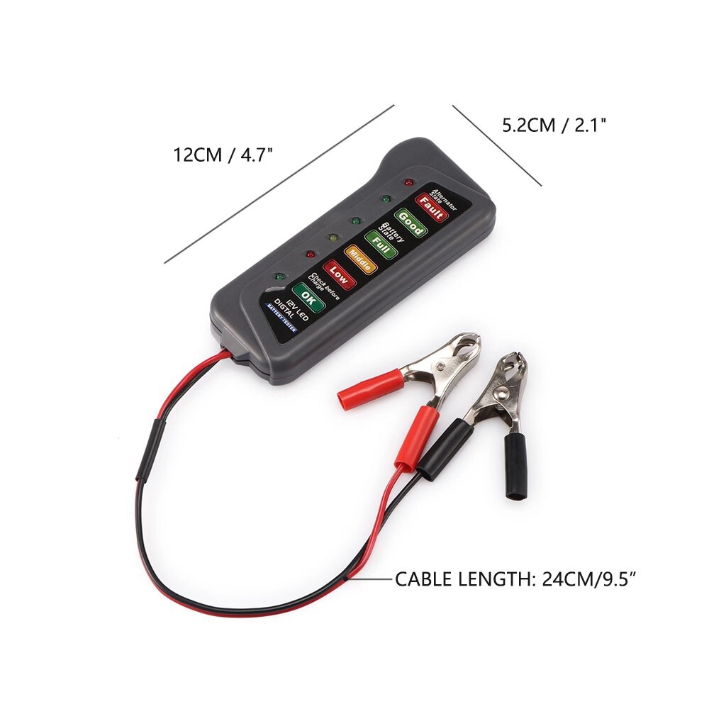 12 V Auto Batterij Tester Digi - Alternator Tester Digital Diagnostic Tool recensie en prijs