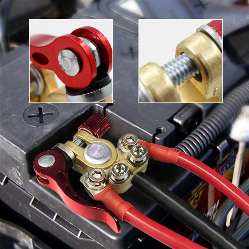 2X 12V 24V Batterij Terminals  - Battery Terminal Clamps Quick Release Brass recensie en prijs