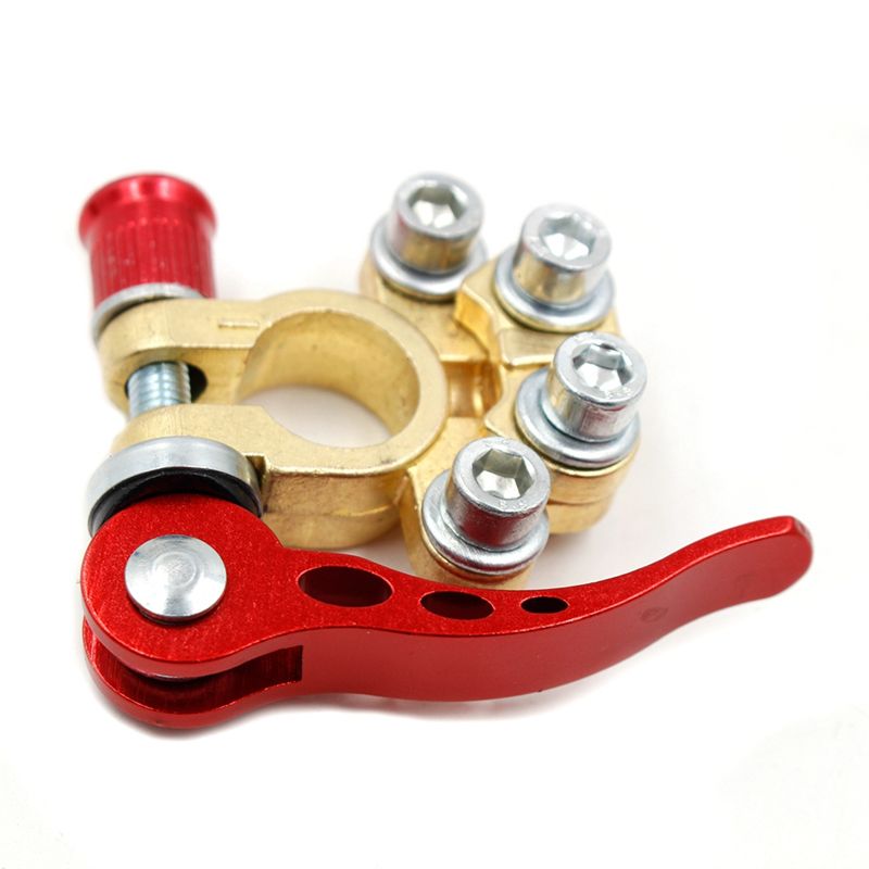2X 12V 24V Batterij Terminals  - Battery Terminal Clamps Quick Release Brass recensie en prijs