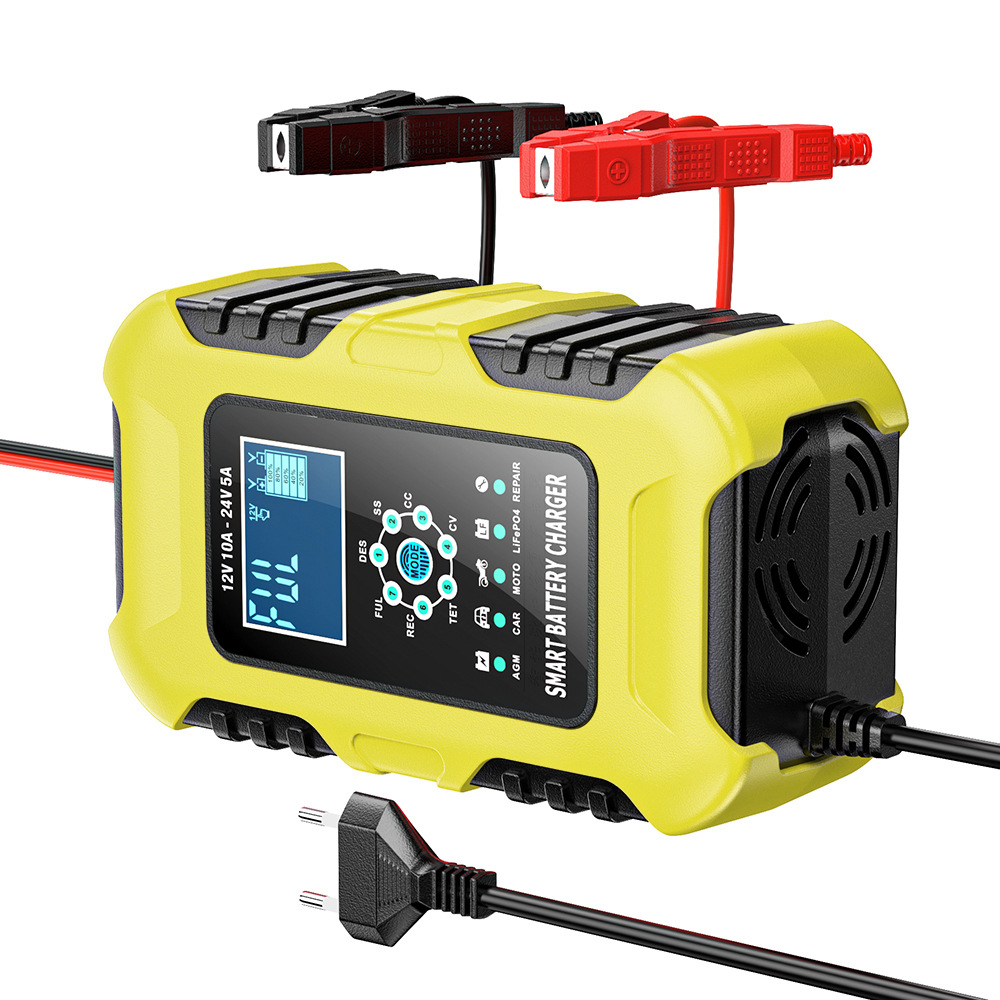 FOXSUR Auto-acculaders 12V/10A - Car Battery Trickle Charger Maintainer 5A recensie en prijs