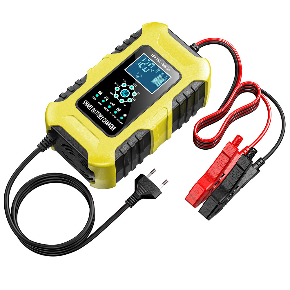 FOXSUR Auto-acculaders 12V/10A - Car Battery Trickle Charger Maintainer 5A recensie en prijs