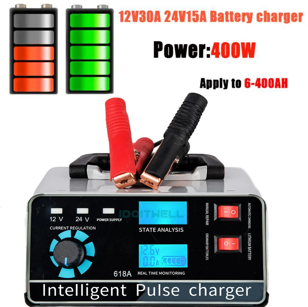 Slimme desulfator-onderhoudsap - Lead Acid Battery Pulse Repair Desulfator recensie en prijs