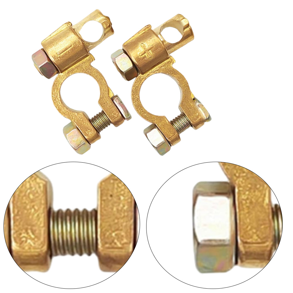 12V positieve accuterminals Co - Battery Terminal Clamps Quick Release Brass recensie en prijs