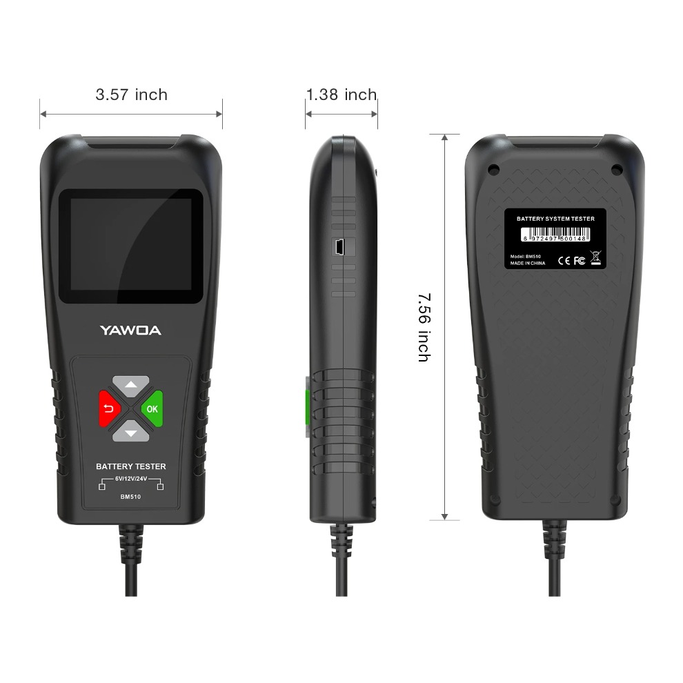 Auto-accutester Automotive 3in - Car Battery Load Tester Digital Cranking recensie en prijs