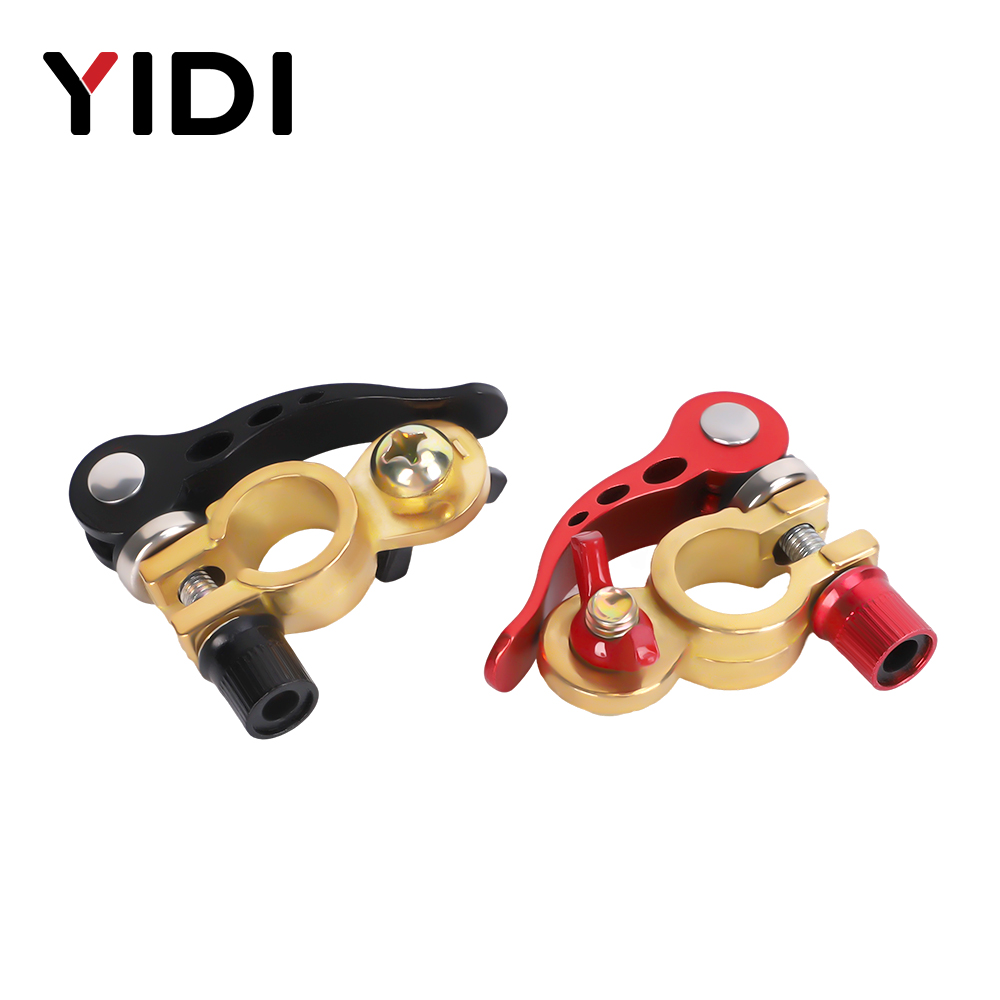 1 paar accuklemmen met snelkop - Battery Terminal Clamps Quick Release Brass recensie en prijs