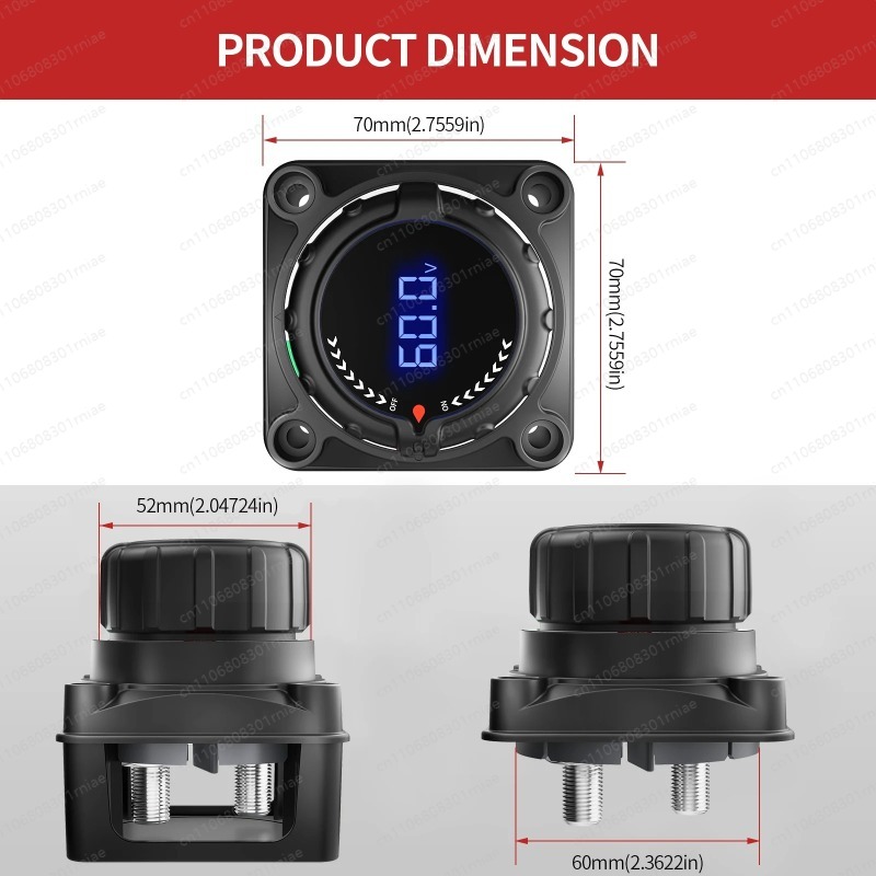 Aankomst Upgrade Accu-ontkoppe - Battery Disconnect Switch Master Cut Off recensie en prijs