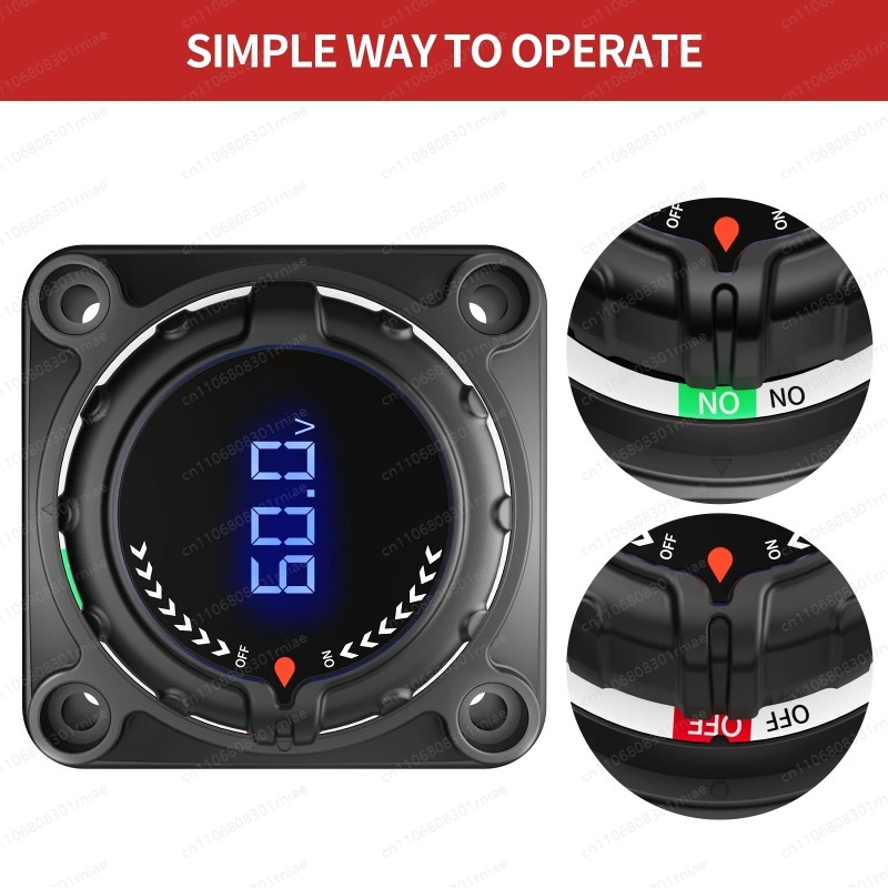 Aankomst Upgrade Accu-ontkoppe - Battery Disconnect Switch Master Cut Off recensie en prijs